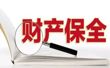 保全申请书通用6篇
