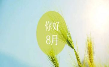 八月份的工作总结优秀8篇