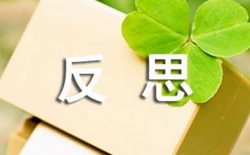 大反思心得优质6篇