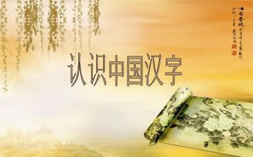 讲汉字演讲稿优质8篇