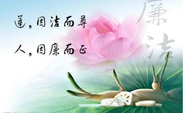 比廉洁的活动方案8篇