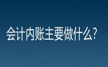 内账年终总结8篇