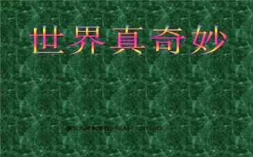 奇妙之旅读后感8篇