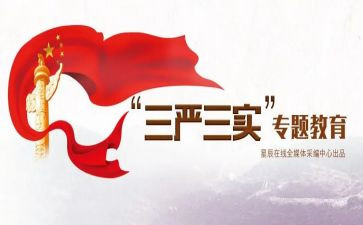 三严三实专题教育心得体会6篇