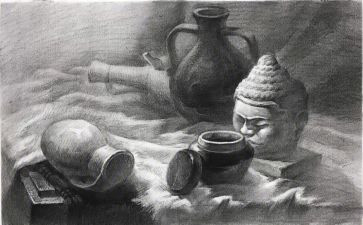 画素描作文600字8篇