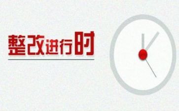 有质量的整改报告8篇