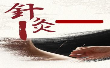 针灸个人总结6篇